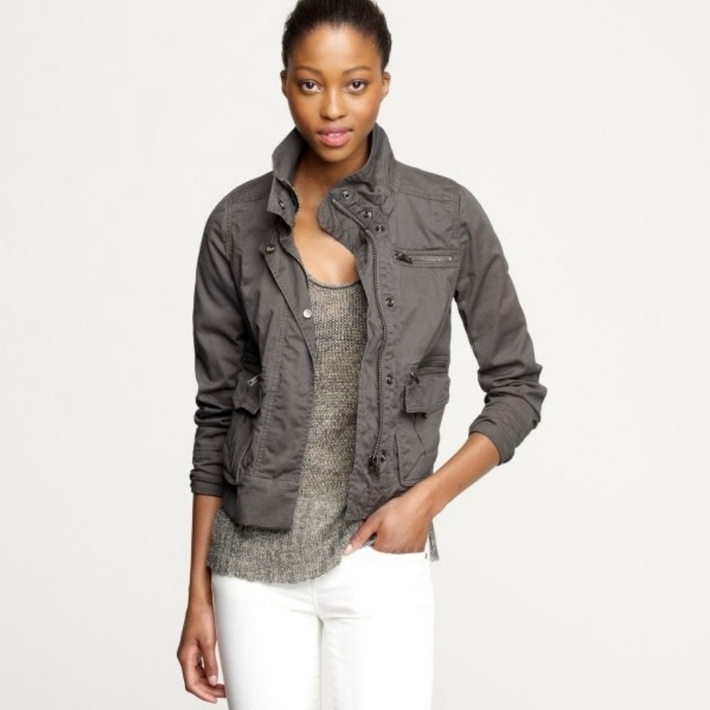 J. Crew "Foxtrot" Jacket in Green